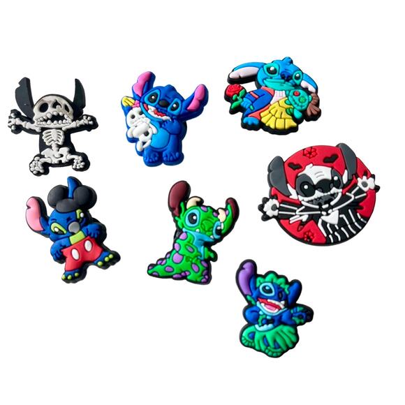 NEW Lilo Stitch Halloween Costume SHOE CHARMS 12PC for Croc Clogs Purse Zippers - Picture 4 of 8